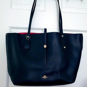 Coach Tote, Black, Style 58849